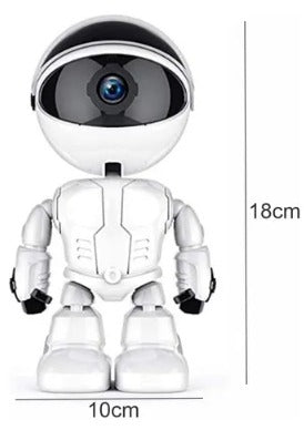 Cámara de Seguridad Wi‑Fi Robot / Monitor de Bebé 360°