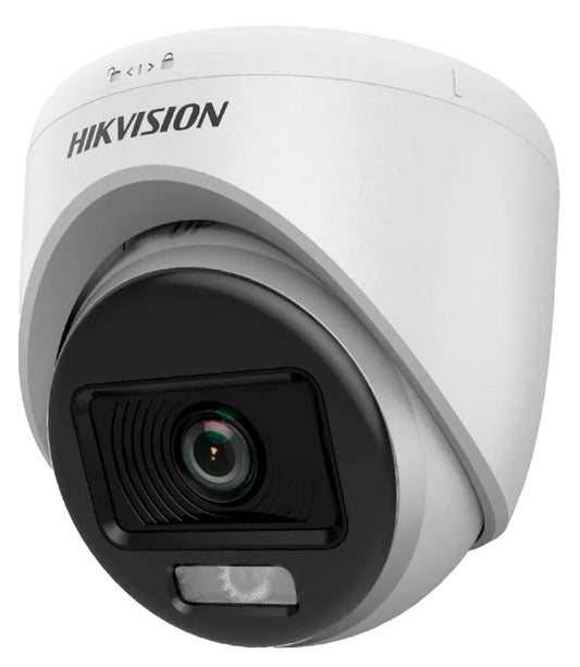 Cámara Domo Analógica Hikvision ColorVu 2 MP – Visión a color 24/7