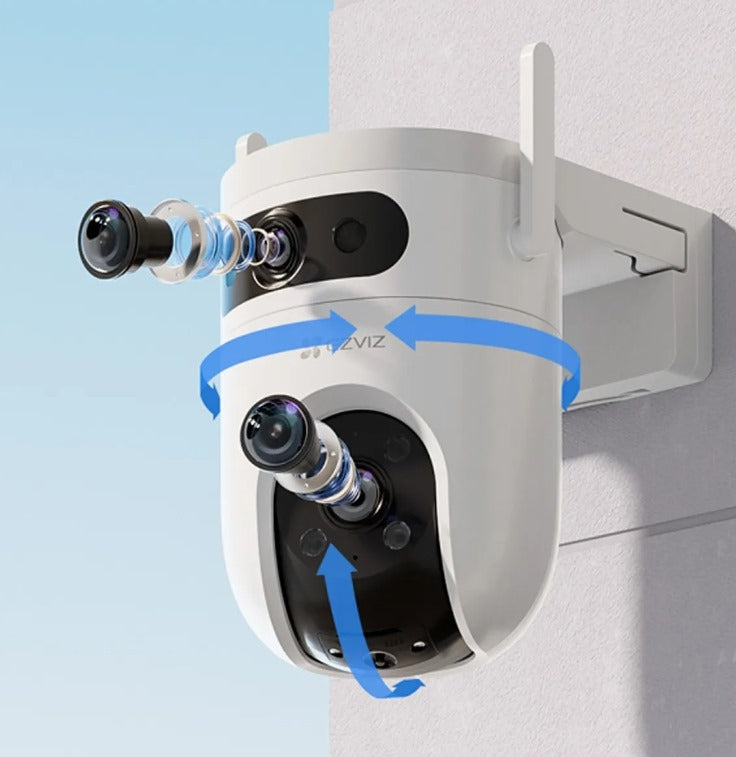 EZVIZ H9c 2K – Cámara Wi-Fi de Vigilancia con Doble Lente y Seguimiento Inteligente